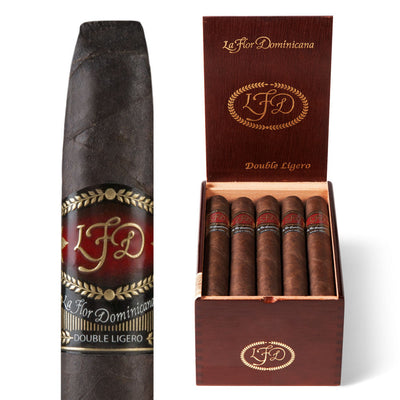 Sorry, La Flor Dominicana Double Ligero Chisel Maduro Torpedo image not available now!